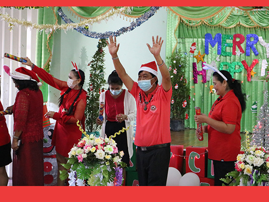 การจัดกิจกรรมวันคริสต์มาสและวันขึ้นปีใหม่ 2564