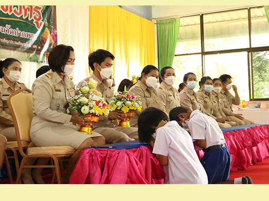 กิจกรรมวันไหว้ครู ประจำปีการศึกษา 2565