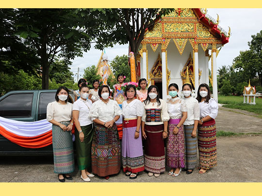 กิจกรรม เดินขบวนแห่เทียนจำนำพรรษา