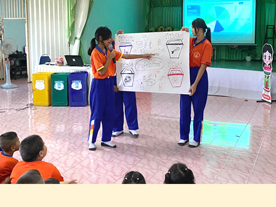โครงการ Zero Waste School ส่งเสริมให้นักเรียนรู้จักการคัดแยกขยะ
